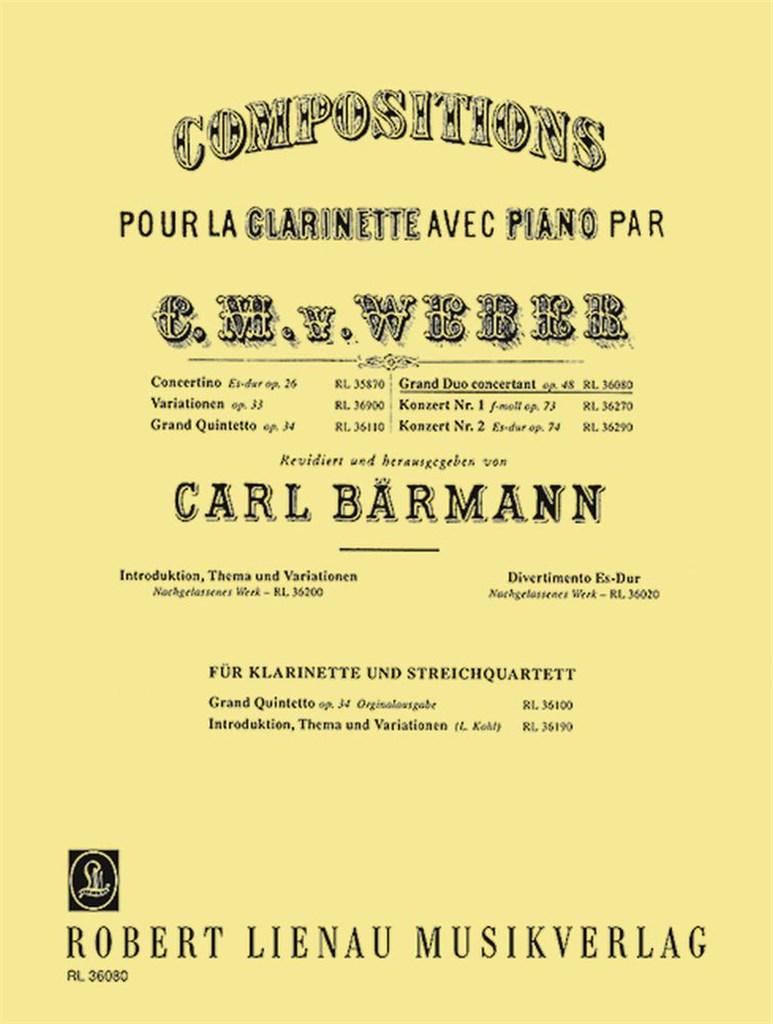 Grand Duo concertant op. 48